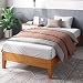 Zinus 12 Inch Deluxe Wood Platform Bed / No Boxspring Needed / Wood Slat Support / Rustic Pine Finish, Twin