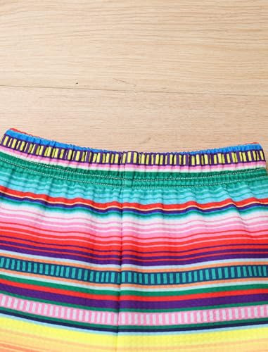 AWIBMK Kids Baby Boys First Birthday Mexican Outfits Bowtie Romper Top Shorts Set Baptism Cinco De Mayo Fiesta Clothes4