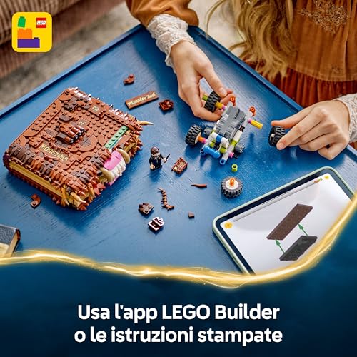Harry Potter Il Libro Mostro dei Mostri Azzannante - Giocattolo Interattivo con Motore Pull-Back e Bocca Apribile - con Minifigura di Neville Paciock - Regalo per Bambini e Fan da 9 Anni - 76449 - Lego - Immagine 4