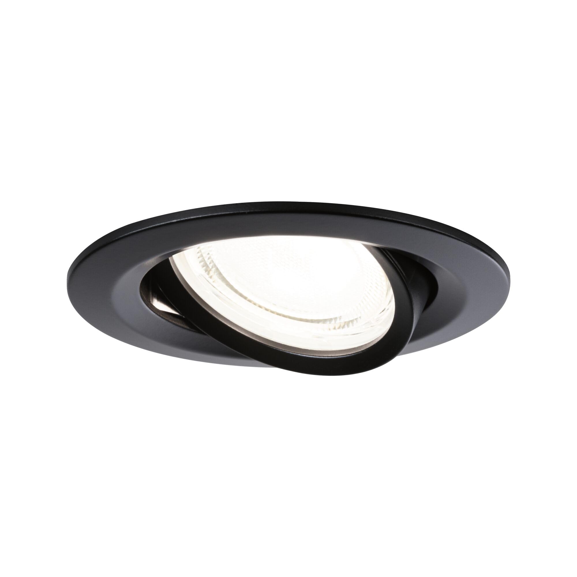 Paulmann LED Einbauleuchte Nova Coin 3er-Set rund 84mm 50° 3x2,8W 3x505lm 230V 4000K Schwarz matt 92457