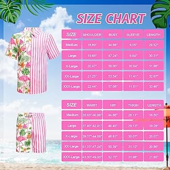 Hawaïhemd voor heren, Hawaï-kostuum voor heren, zomer, hawaïhemd, korte mouwen, shirt, short, hoed, strand, vakantie, party, donkerblauw, 3XL