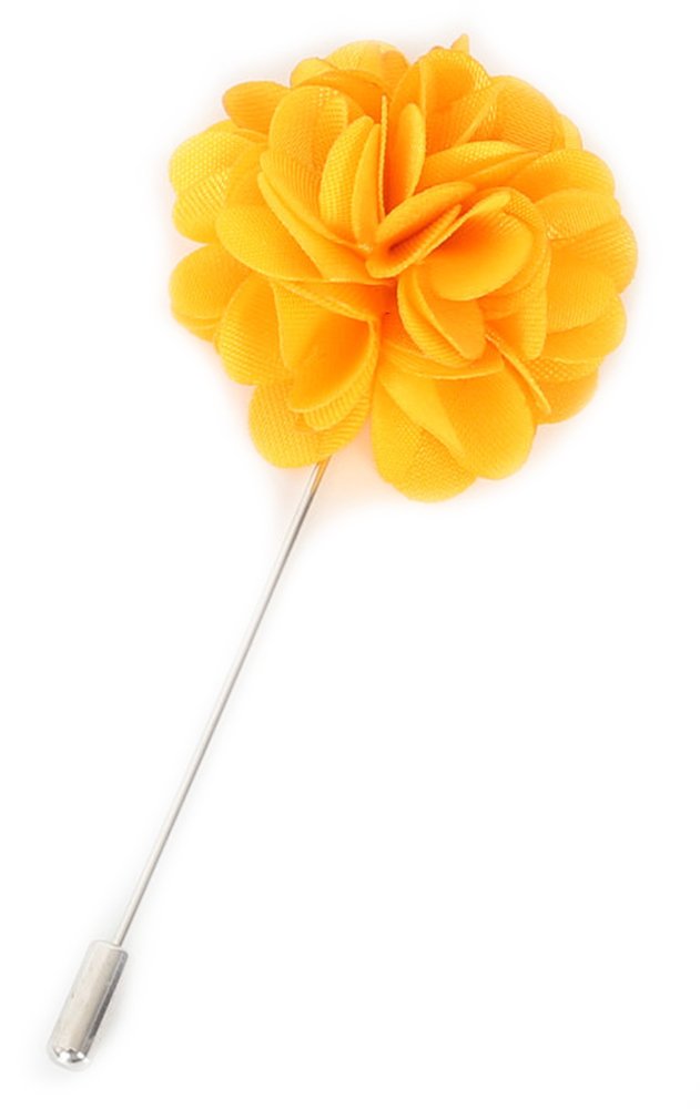 Flairs New YorkGentleman's Essentials Premium Handmade Flower Lapel Pin Boutonniere