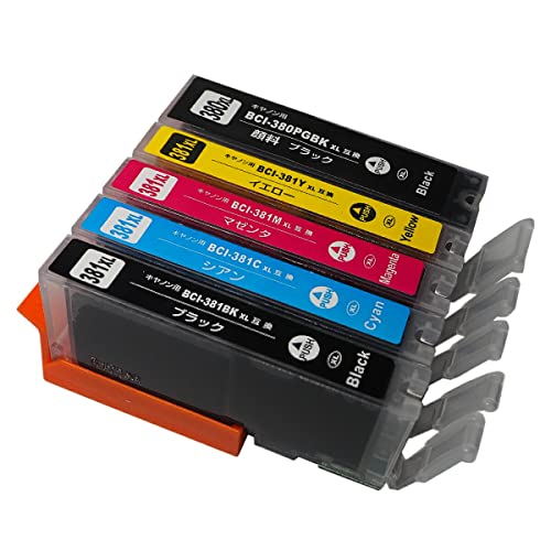 Canon PIXUS インクカートリッジセット BCI-380・381 Amazon.co.jp: キヤノン Canon 純正 インクカートリッジ BCI-381