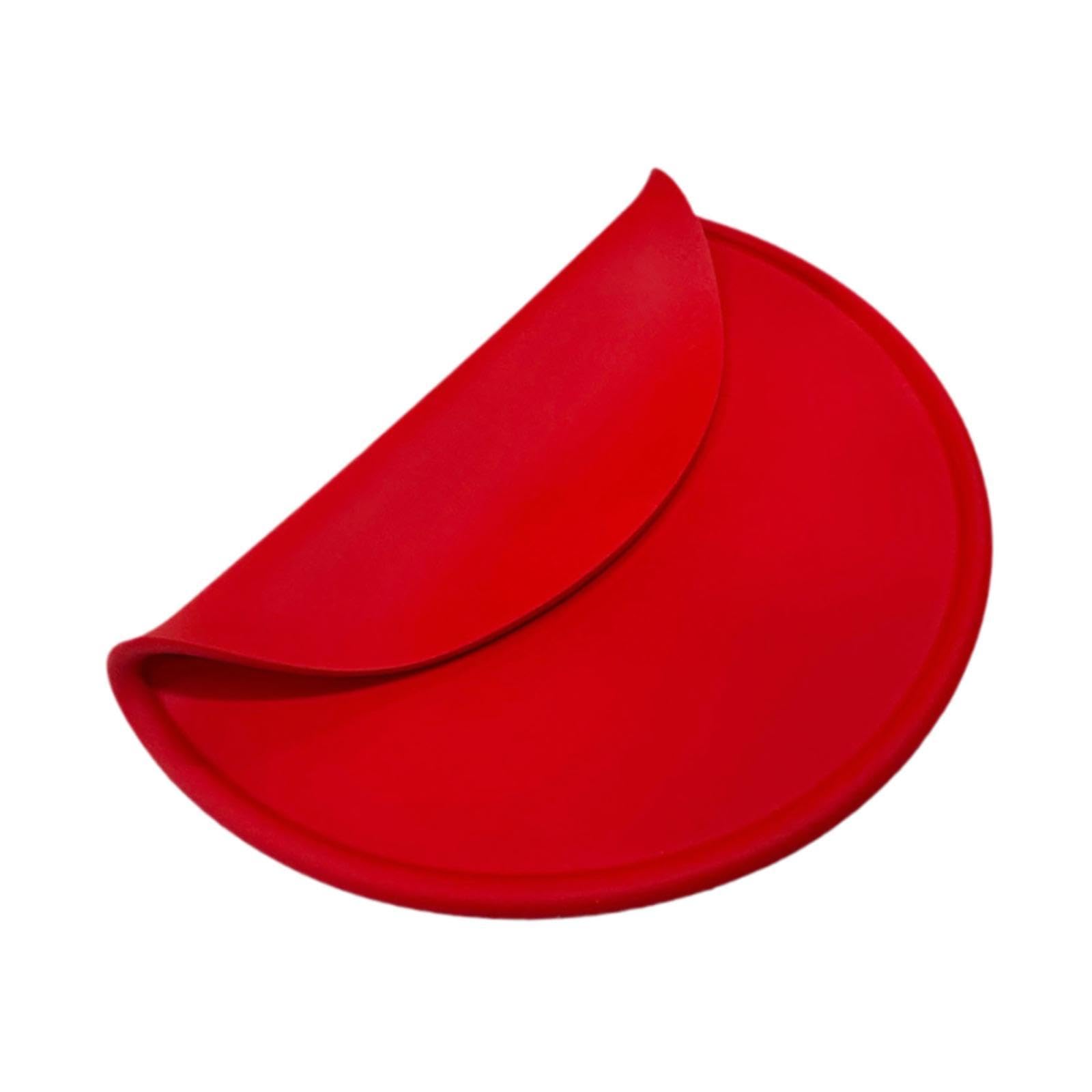 Attrezzatura da Allenamento in Silicone per Pizza, Robusto Strumento da Cucina per Pancake Volanti, Strumenti da Chef per Pizza, Lancio Professionale, Rosso