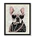 Poster Master Dictionary Poster - French Bulldog in Pink Sunglasses Print - Puppy Dog Art - Dog Portrait Design - Trendy Print - Animal Lover Decor - Funny Kids Room Decor - 8x10 UNFRAMED