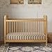 Namesake Liberty 3-in-1 Convertible Baby Crib w/Wooden Toddler Bed and Daybed Conversion - Durable, Easy to Assemble & GREENGUARD Gold Certified - 4 Adjustable Mattress Heights - Honey