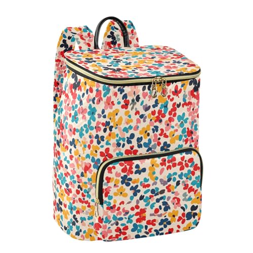 KLL Multicolored Calico Backpack for Women Cute Waterproof Ladies Gym Bag Travel Backpack for Gym Work Travel2