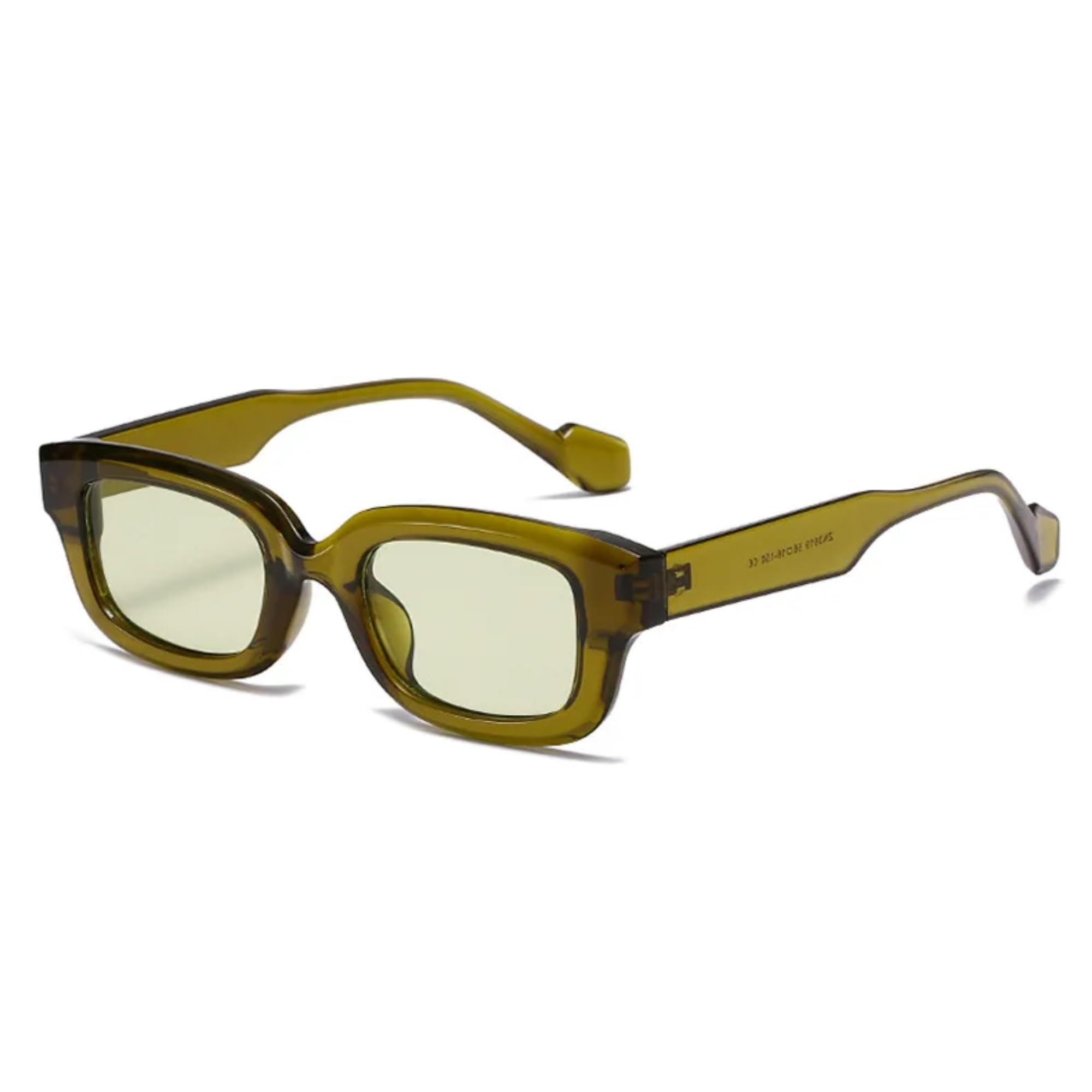 By Visions India Retro Vintage Thick Oval Abstract Unisex Sunglasses UV400 Protected Medium Size (174)-image-20