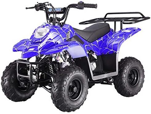 FamilyGoKarts Boulder 400XR Kids ATV in Blue Spider