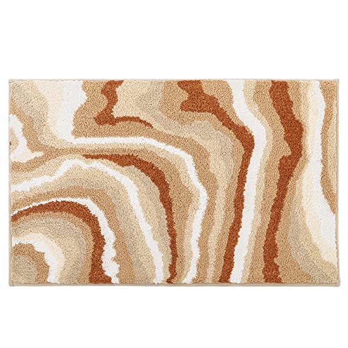 ZLZNX Badematte rutschfest Badteppich Teppich Badezimmerteppich Waschbar Badvorleger Badezimmermatte Weich Mikrofaser Duschvorleger Fußmatte,2,60 * 90cm