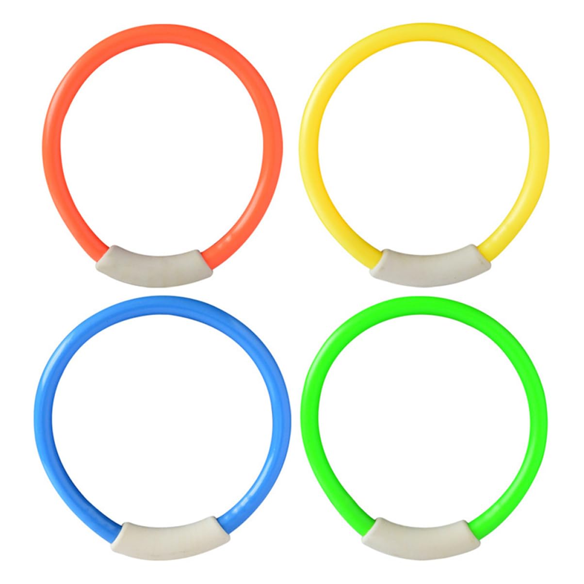 IMIKEYA 8pcs Underwater Diving Rings for Swimming Training Accessory for Boys for Pool Activities Random Color