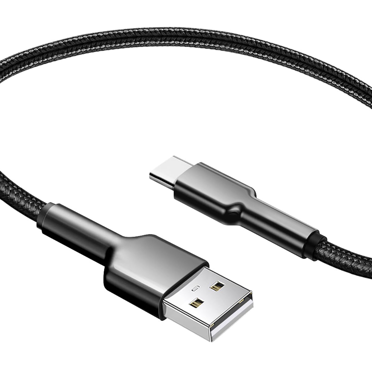 cavo usb type-c ricarica rapida 1 metri usb a usb c 3A QC3.0 Cavo dati di tessitura in nylon Adatto Compatibile con Samsung Galaxy S24 S23 S22, Huawei, Xiaomi, iPhone16,serie Honor