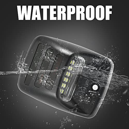 Image of X AUTOHAUX LED License Plate Light Assembly for Toyota Tacoma 05-15 White