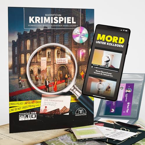 MAGNIFICUM Mordfall lösen: Die Firmenfeier - Krimispiel für Erwachsene |...