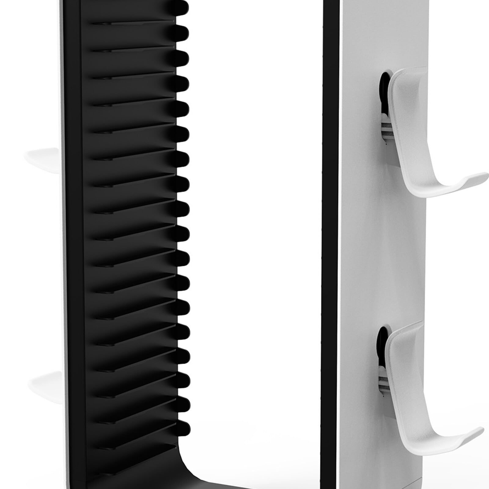 Support de Jeu Universel, Tour de Rangement de Jeux Stocke 18 Jeux Support de Disque de Jeu, Tour de Rangement de Jeux avec Support de Manette pour PS5 PS4 Xbox Nintendo Switch