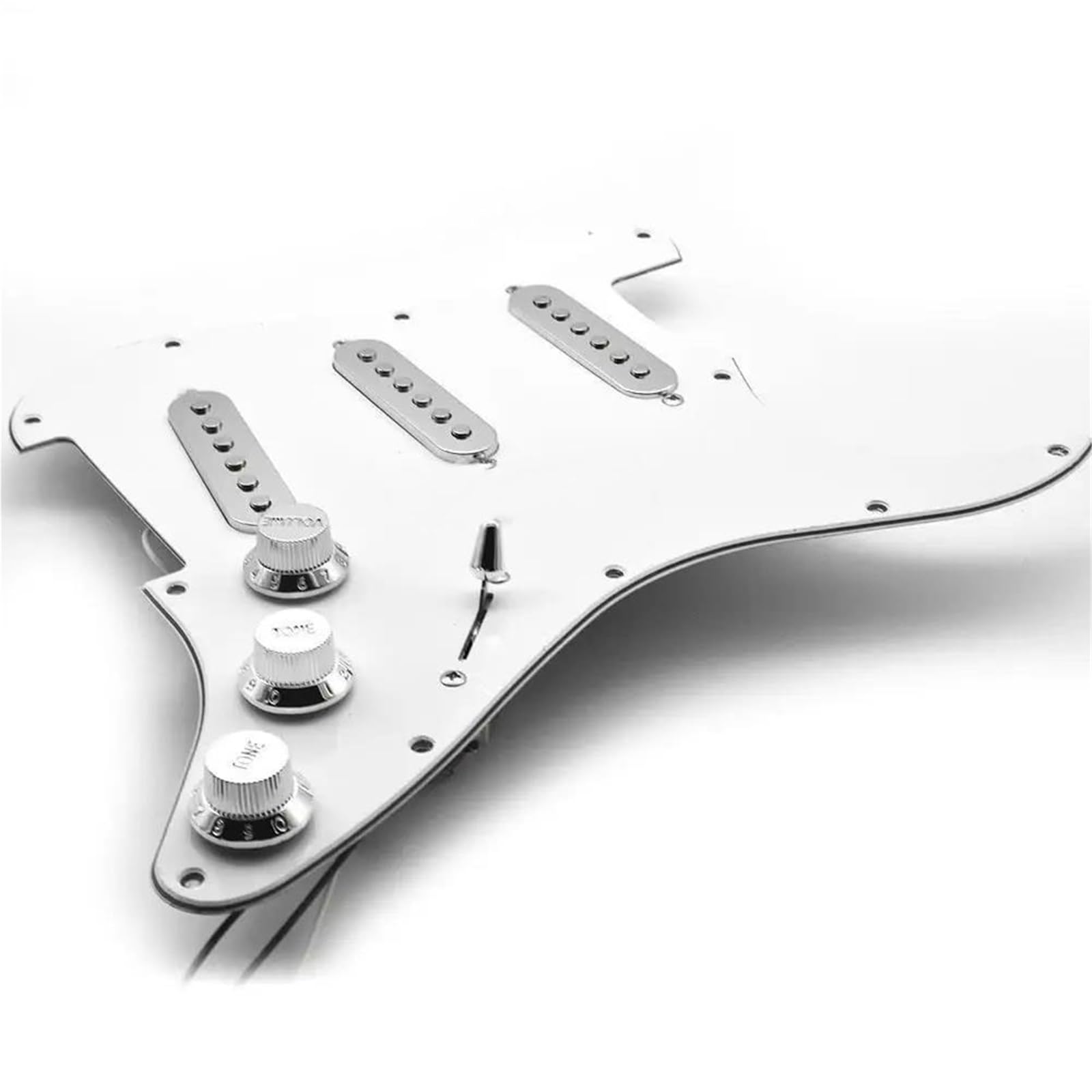 Pickguard Załadowany Do Gitary Przetworniki Do Gitary Elektrycznej Chromowane