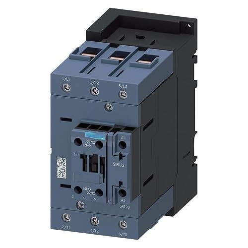 JJHQOKYNA Power contactor 80A 37kW 1NO+1NC 24VDC 3 Poles 3RT20451KB40