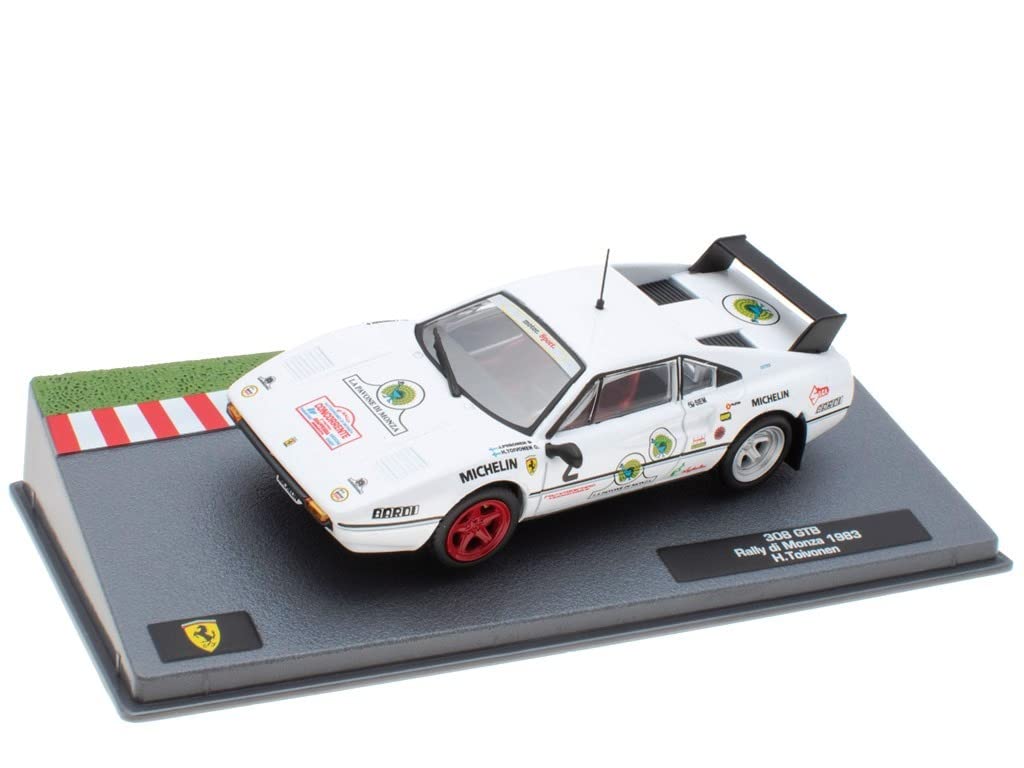 OPO 10 - Miniature car 1/43 Ferrari 308 GTB - Rally di Monza 1983 TOIVONEN - FT010