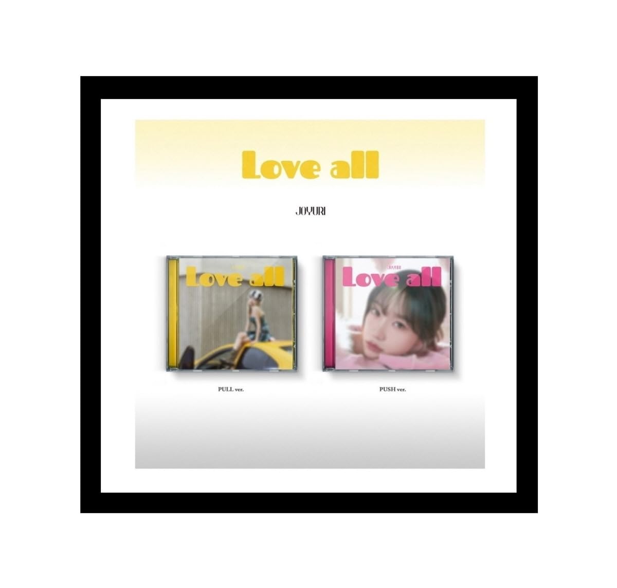 チョユリ Love all 初回生産一部限定封入 ポラロイド チョ・ユリ