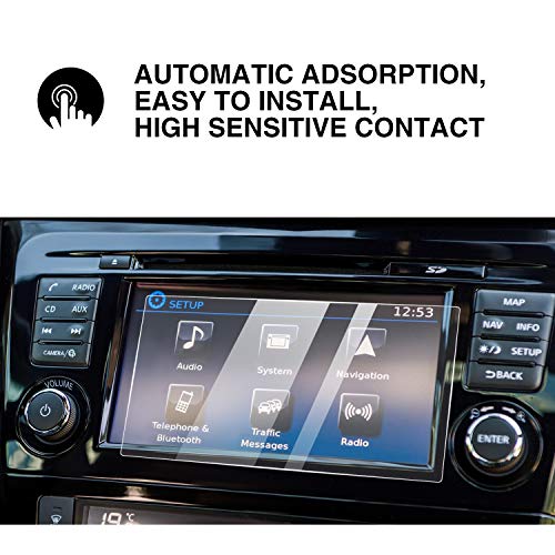 YEE PIN navigatie beschermfolie Qashqai J11 displaybescherming GPS gehard glas bescherming auto accessoires (7 inch) - Image 5