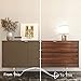 Decotalk Wood Contact Paper Wood Grain Contact Paper for Countertops Walnut Wood Countertop Vinyl Wrap Peel and Stick Wallpaper Dark Brown Wood Self Adhesive Contact Papers for Cabinets 12x120 inch