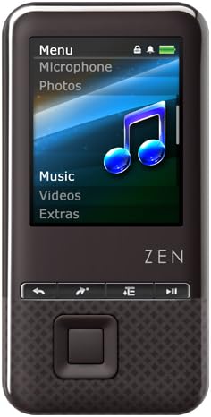 Creative ZEN Style 100 MP3 Player 4GB (Black)