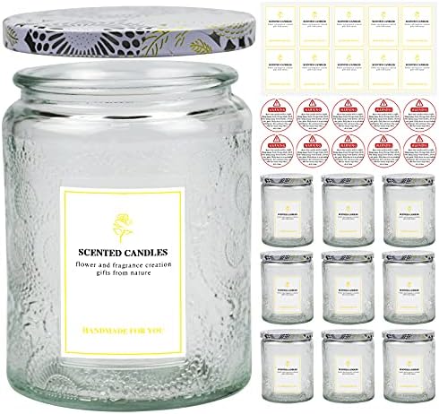 How to get labels off candle jars