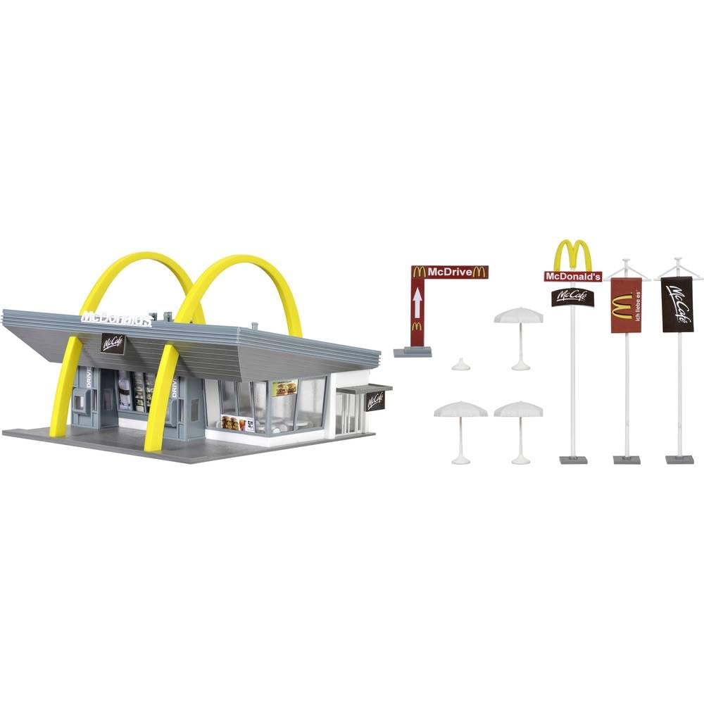 Vollmer 43634 McDonald's con McDrive, 17,5 x 16 x 10 cm : Amazon