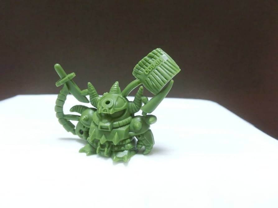 ガン消し　ガンドランダー　ガンマドラゴン　深緑 ガン消し SDガンダム ガンドランダー ガンマドラゴン 深緑