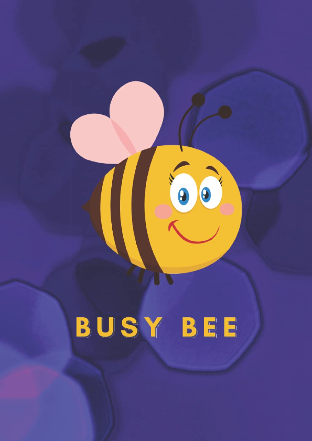 Busy Bee Notebook | A4 - 8.27” x 11.69" | 120 Lined Pages