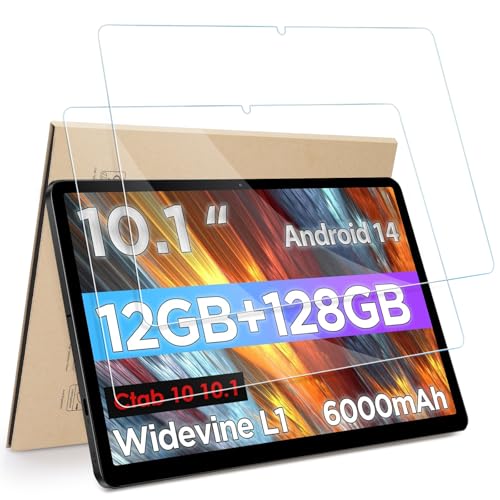 Hianjoo 2枚セット Callsky Ctab 10 対応 フィルム 強化ガラス Callsky Cpad 10 対応 ガラスフィルム 液晶保護フィルム タブレット 10.1インチ 保護フィルム 高透過率