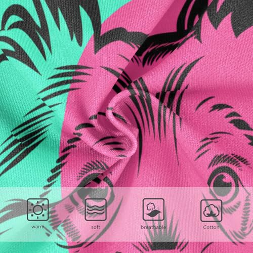 Toddler Girls Underwear 2t Cotton Little Girl Panties Cartoon Briefs Girls Undies Cute Dog Black Green Pink3