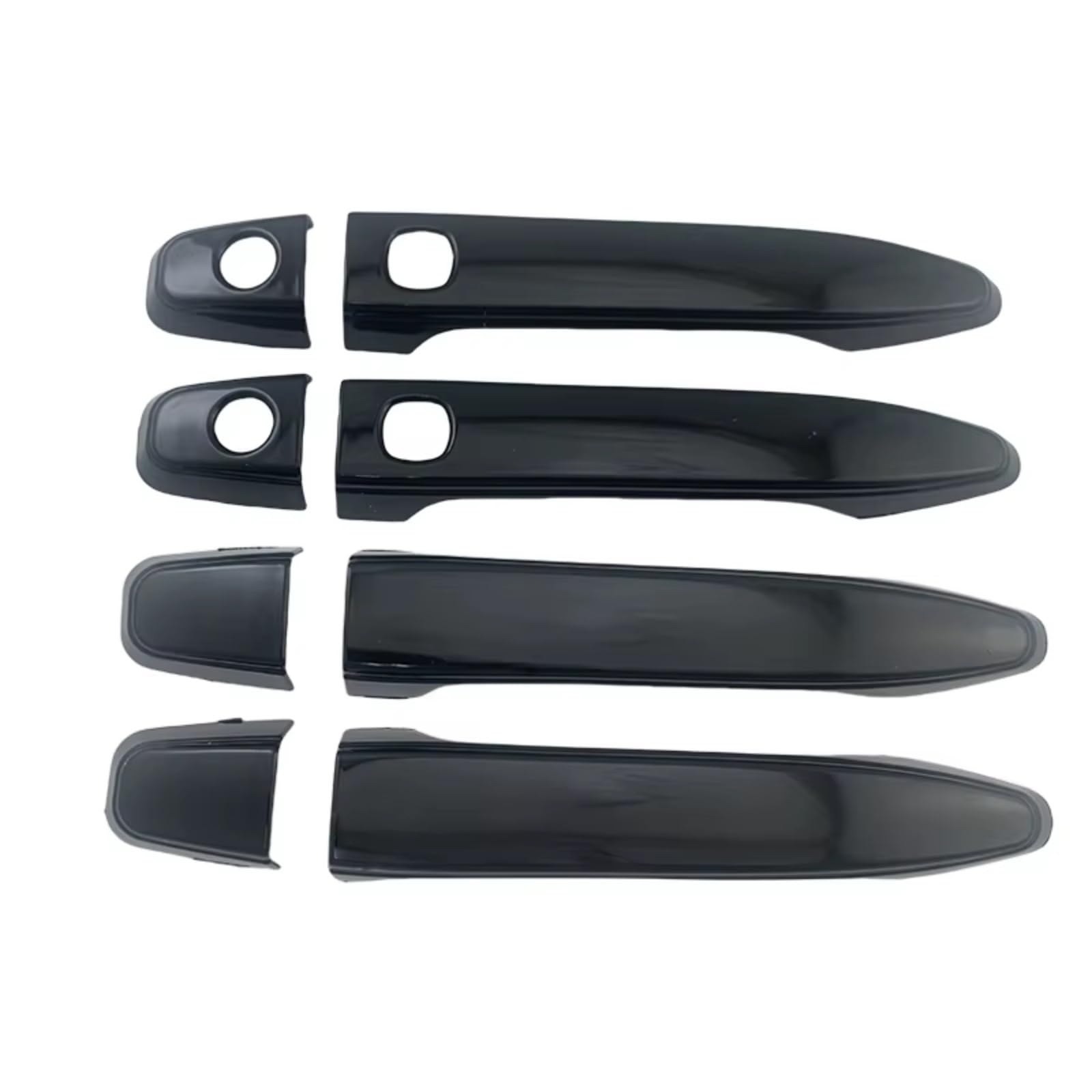 Zcxfdthf 2 Smart Gloss Black Door Handle Covers Part Compatible With Lexus For Rx 330 2003 2004 2005 2006 2007 2008 2009 Car Exterior Door Handle Cover Trim Set(2 Smart Gloss Black)
