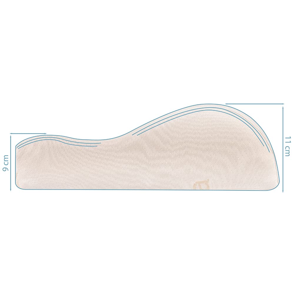 DECASATEXTIL® - Almohada Cervical viscoelástica con Funda extraíble de Aloe- Vera y diseño ergonómico para aliviar el Dolor de Cuello, Hombros y Cabeza-Soporte Cervical, Ajustable en Altura.