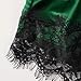Pajama Sets for Women Fashion Sexy Lace Tanks Shorts Nightgown Sleepwear 3 PC Casual Comfort Home Pajamas Suits Green