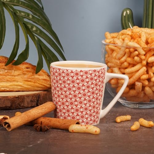 Image of Dandy Lines Conical Medium Pattern Mugs, 40003, Pack of 6