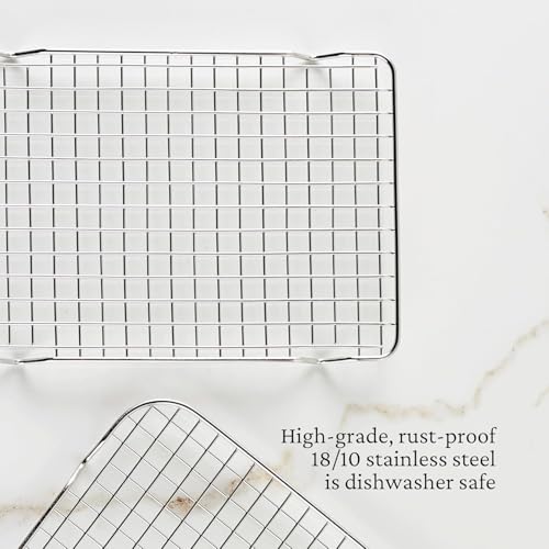 Image of Hestan Provisions OvenBond - Quarter Sheet Pan Rack, 11.75 inch L x 8.25 inch W (Cooling Rack)