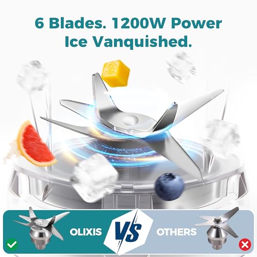 Image of OLIXIS Smoothie Blender for Kitchen, Personal Blender