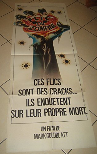 Affiche Cinema Originale Flic Ou Zombie 60X120Cm Poster Grand Format Rare