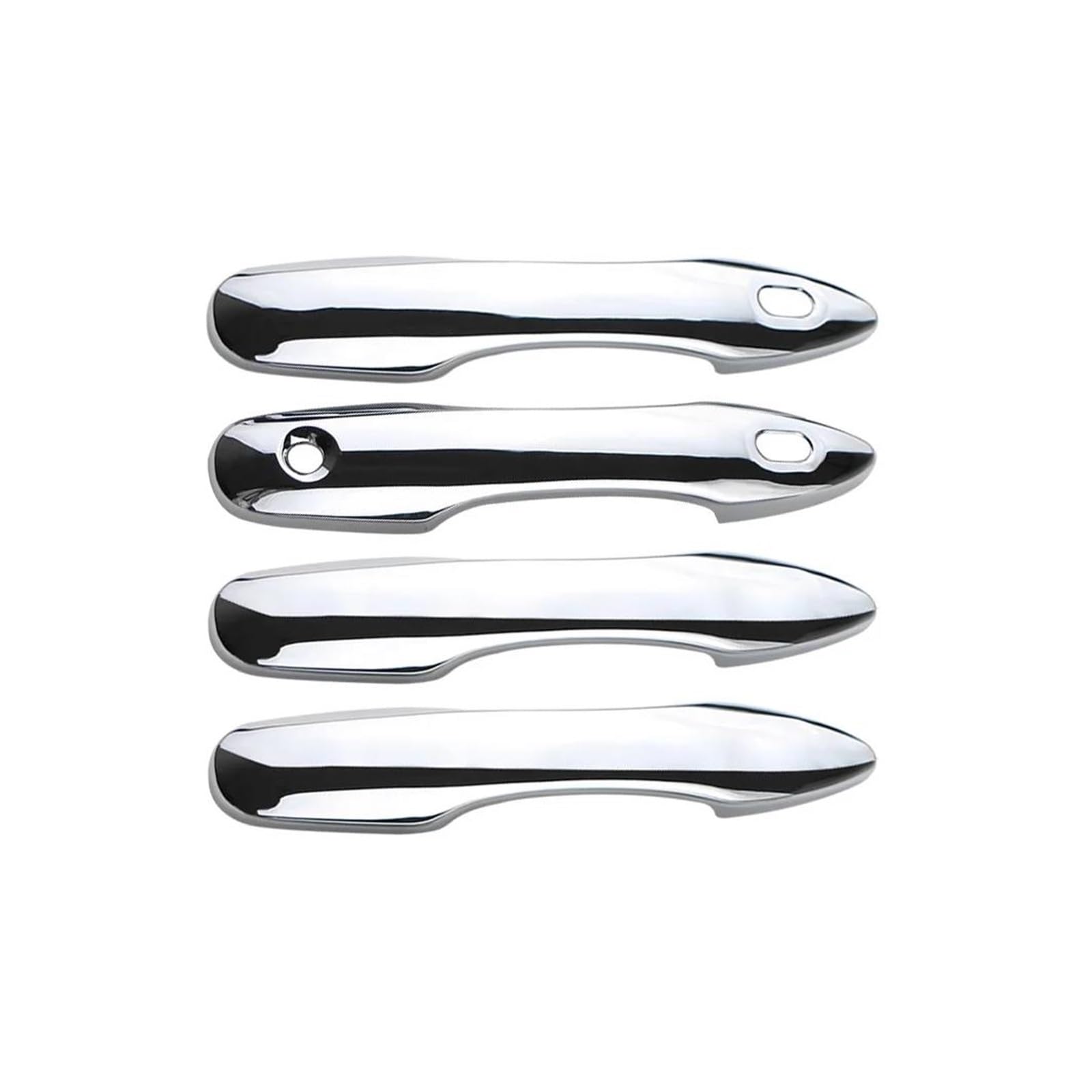 Cavinbdz Silver For Toyota For Corolla For Cross Xg10 2021 2022 2023 2024 4Pcs Exterior Door Handle Cover Decoration Sticker (Silver)