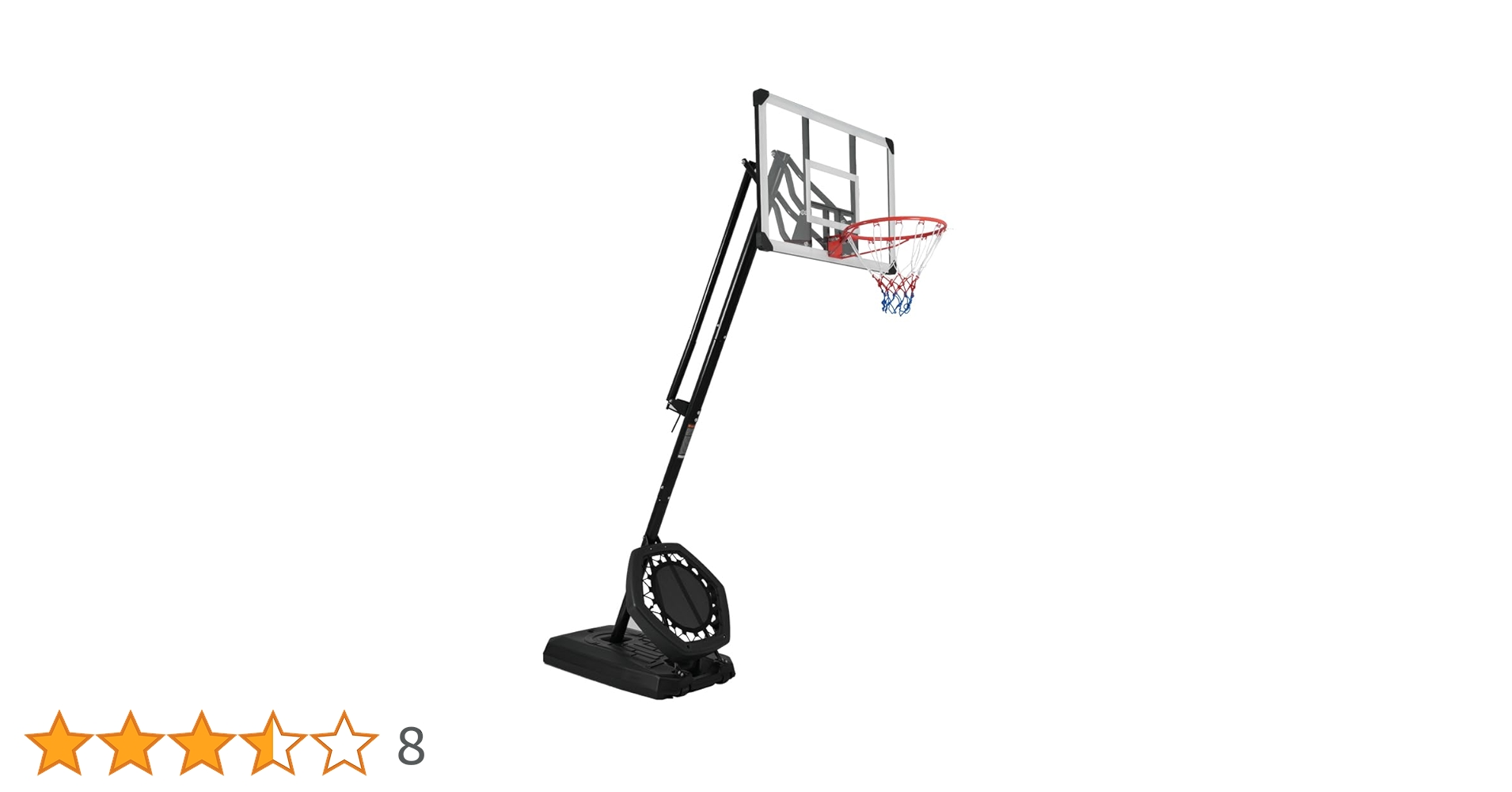 バスケットゴール 高さ無段階調節250-305cm 移動可 工具付きゴールネット Amazon.co.jp: BTM バスケットゴール 高さ無段階調節 250-305cm
