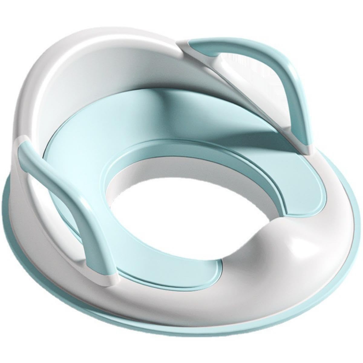 LANMOU Reductor WC Niños, Adaptador WC Niños Portatil Asiento Inodoro Niños Portatil Infantil Asiento Inodoro de Entrenamiento para Niños Adaptador Baño para Niños con Respaldo Reposabrazos