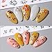 Colorful Flower Nail Art Sticker Decals Summer Daisy Nail Decals Vintage Floral Nail Art Sticker 3D Self-Adhesive Nail Sticker Design for Women DIY Finger Toe Manicure Charm Decoration