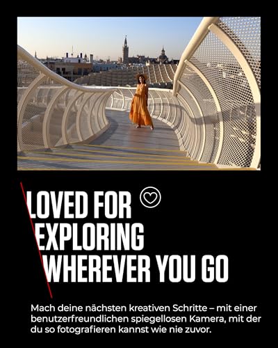 Canon EOS R10 Kamera spiegellose Camera + RF-S 18-150mm F4.5-6.3 is STM Objektiv (Hybridkamera, DSLR Upgrade, 15 B/s, 4K Videos, Dual Pixel CMOS AF II Fokussystem, WLAN) schwarz