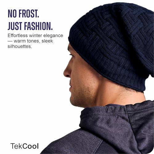 Image of TEKCOOL Beanie Cap for Men Woolen Winter Cap for Men Woolen Cap for Women in Winter for Thermal Wear Stylish Soft Winter Caps for Boys & Girls for Warm Wear Head Winter Cap Woollen Garam Topaa