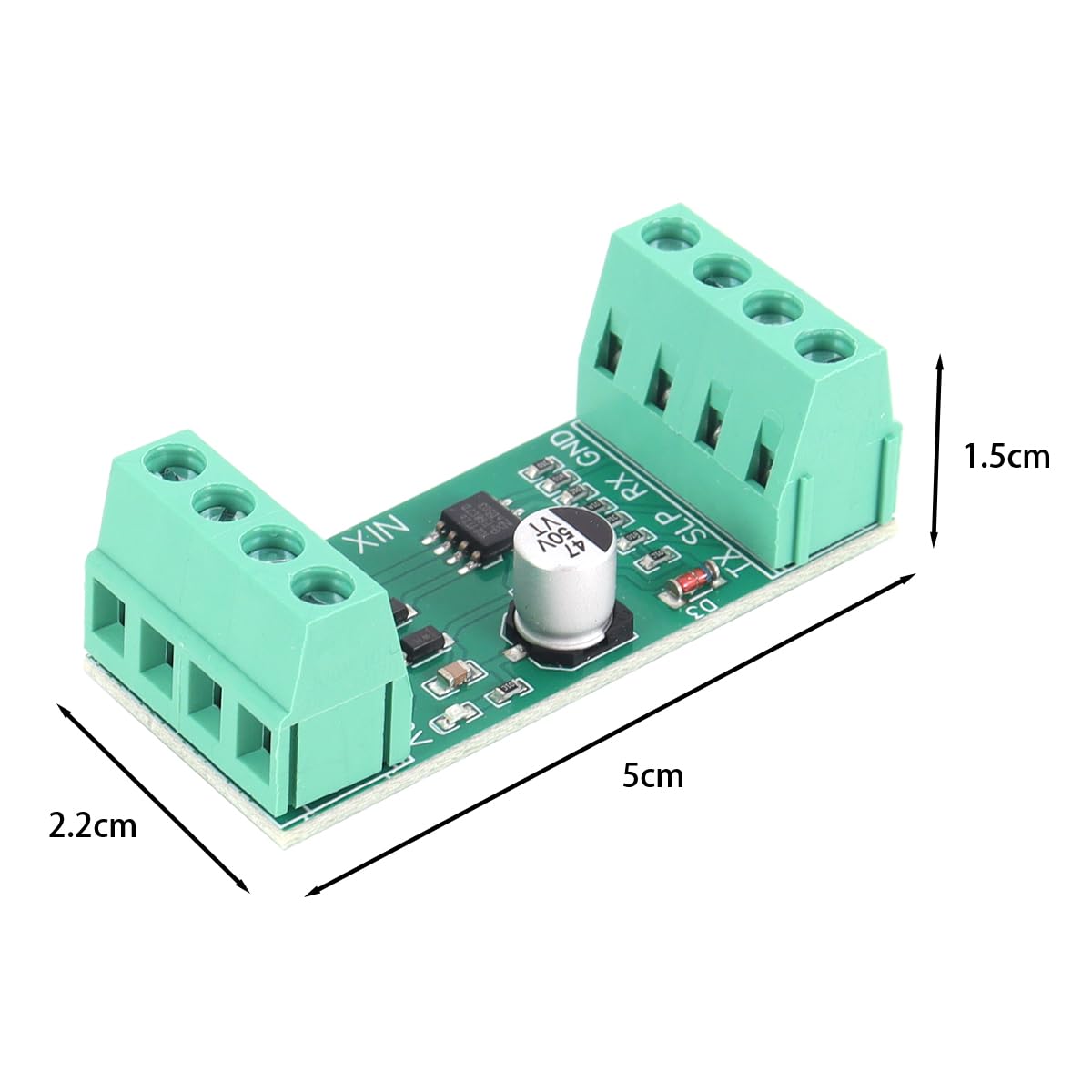 Analizzatore di dati convertitore bus TTL UART-LIN da 1 pezzo TJA1020 K_LINE Scheda transceiver bus dati