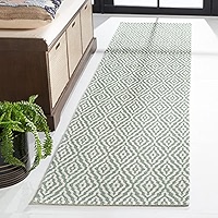Amazon.com: MARTHA STEWART x SAFAVIEH 5' x 7' Green/Ivory