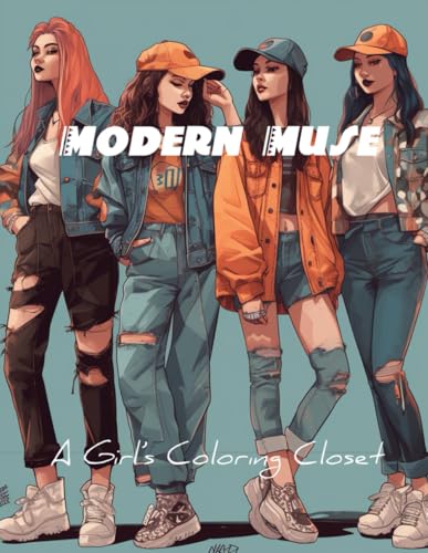 La Mejor Recopilación de Modern Muse Top 10. 35 Modern Muse: A Girl's Coloring Closet: A Stylish Escape into Fashion, Femininity, and Creative Flair