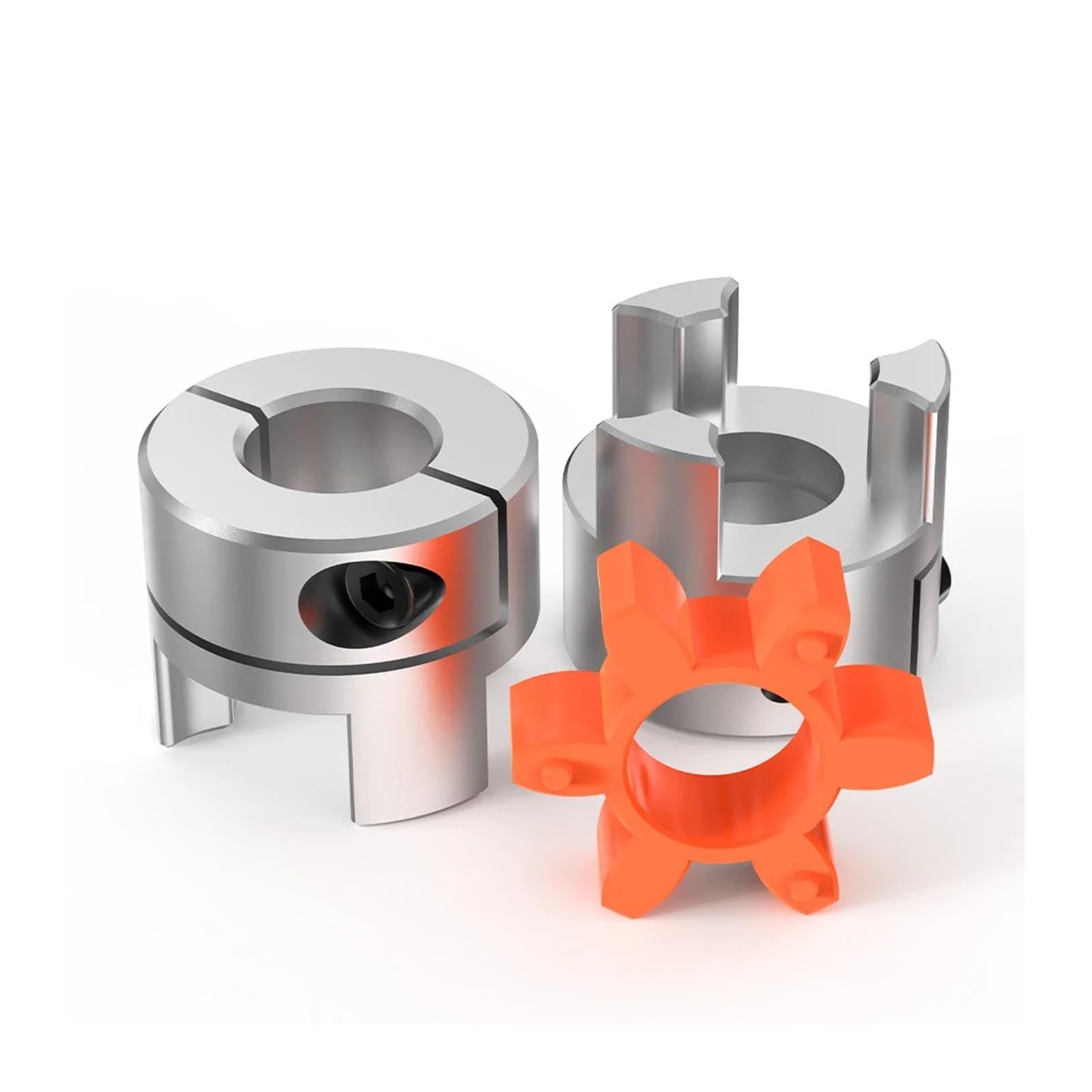 Coupleur flexible, D35L60 3 mâchoires Accouplement élastique Coupleur CNC