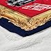 Florida Panthers Stanley Cup Champions Portrait Silk Touch Sherpa Throw Blanket – Official NHL Licensed, 50x60 Inches, Ultra Soft Plush Fleece, Cozy, Warm, Decorative, Soft, Bed Sofa Home Decor Gift